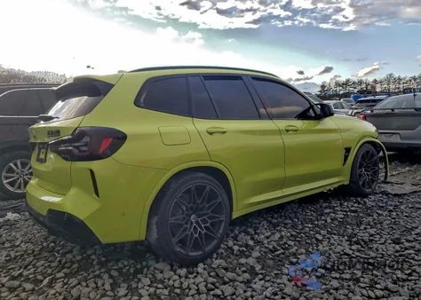 2023 BMW X3 M из США, поврежденный, VIN 5YM13EC09P9P74085